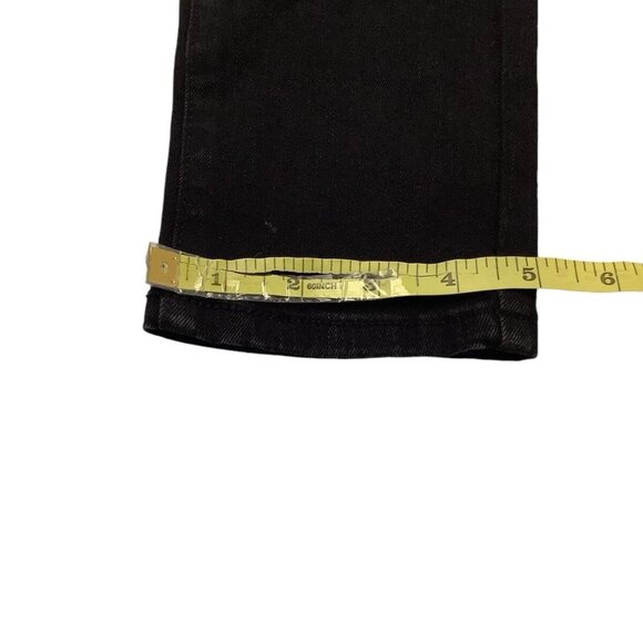 NWT Francesca's High Rise Skinny Stretch Jeans Black Denim Size 27 - Picture 5 of 9